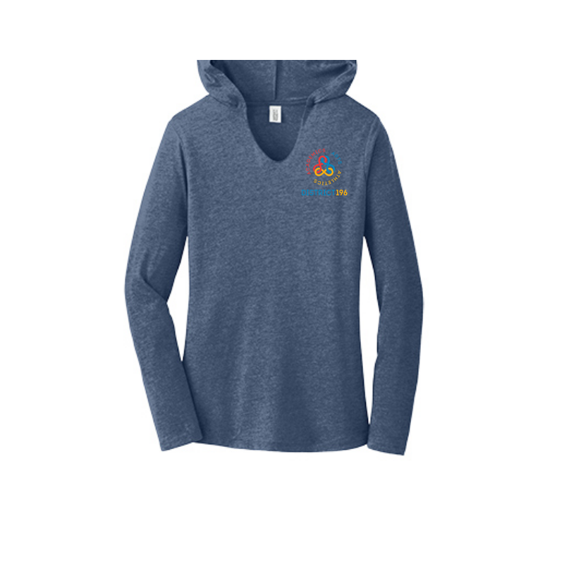 ISD196 Women's Perfect Tri Long Sleeve Hoodie