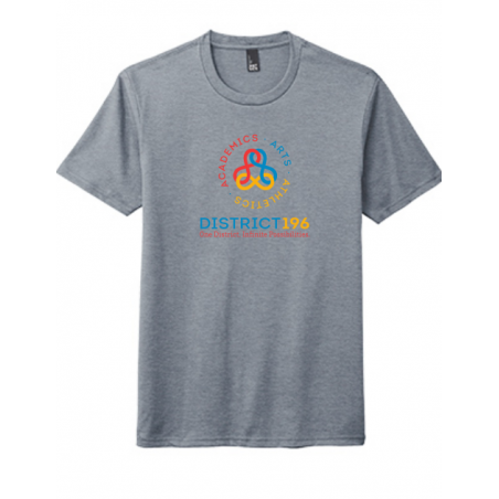 ISD196 Adult Perfect Tri Tee Large Logo