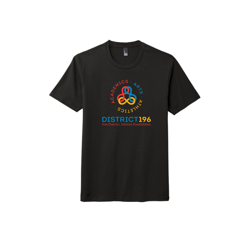 ISD196 Adult Perfect Tri Tee Large Logo