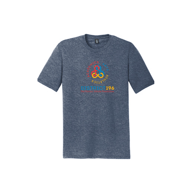 ISD196 Adult Perfect Tri Tee Large Logo