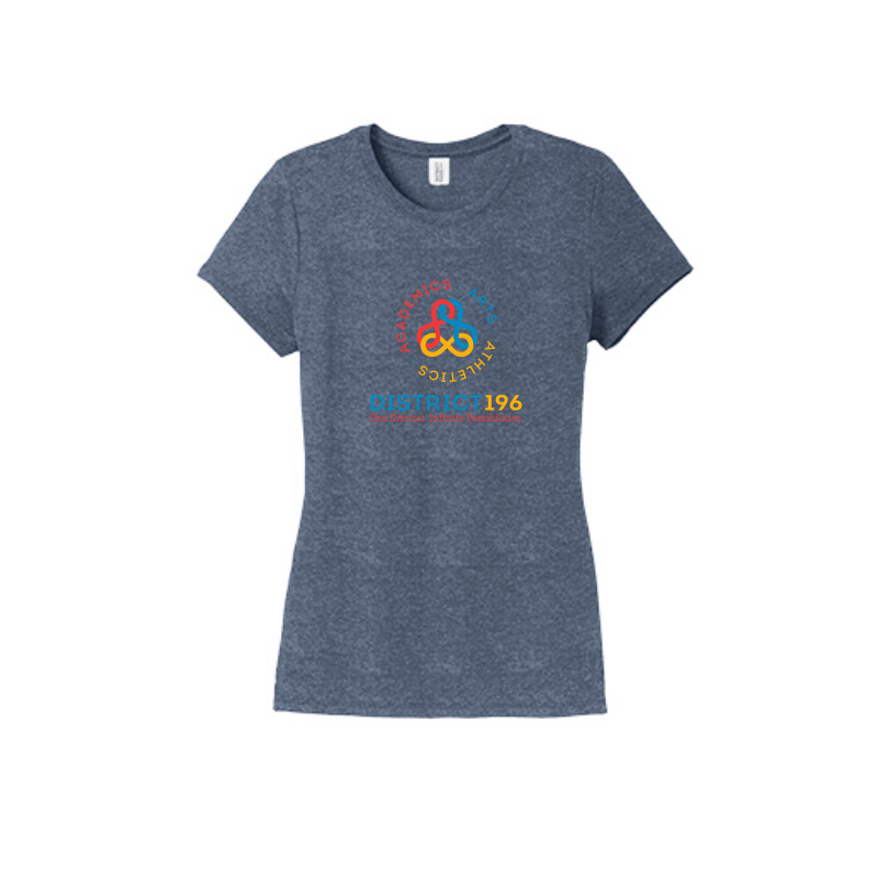 ISD196 Women Perfect Tri Tee Large Logo