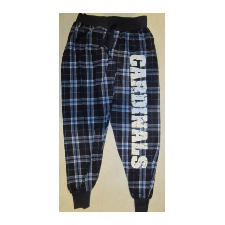 Flannel Joggers Red Pine