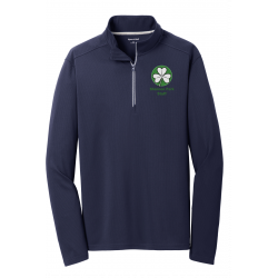 S.P. Staff Sport-Wick textured 1/4 zip Adult