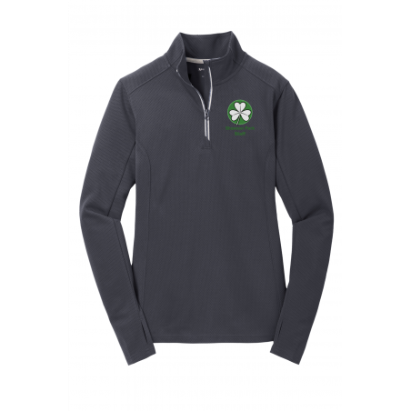 S.P. Staff Sport-Wick textured 1/4 zip Women