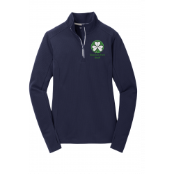 S.P. Staff Sport-Wick textured 1/4 zip Women