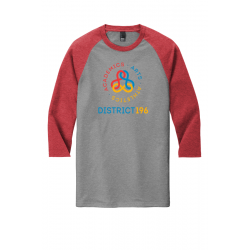 Perfect Tri 3/4 sleeve Raglan Tee