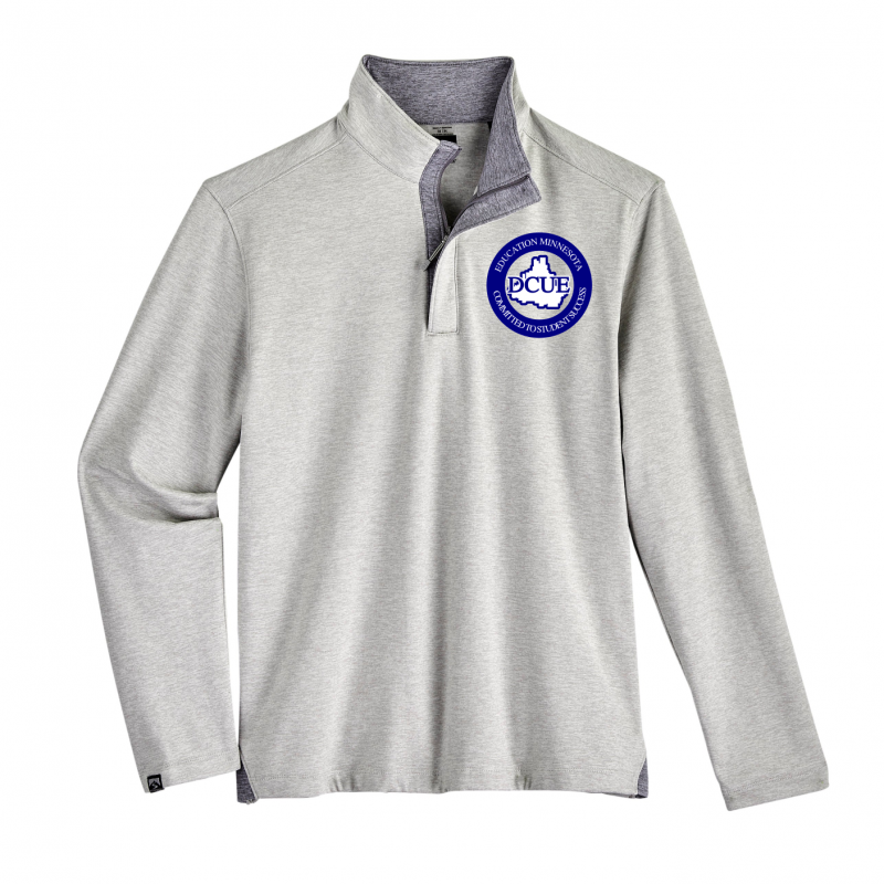 DCUE soft mid-weight quarter zip pullover