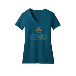 District Women's V-neck Tee