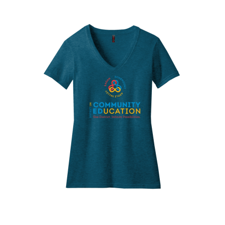 District Women's V-neck Tee