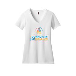 District Women's V-neck Tee