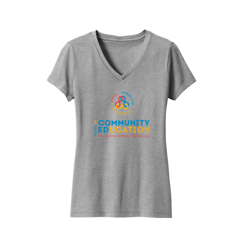 District Women's V-neck Tee