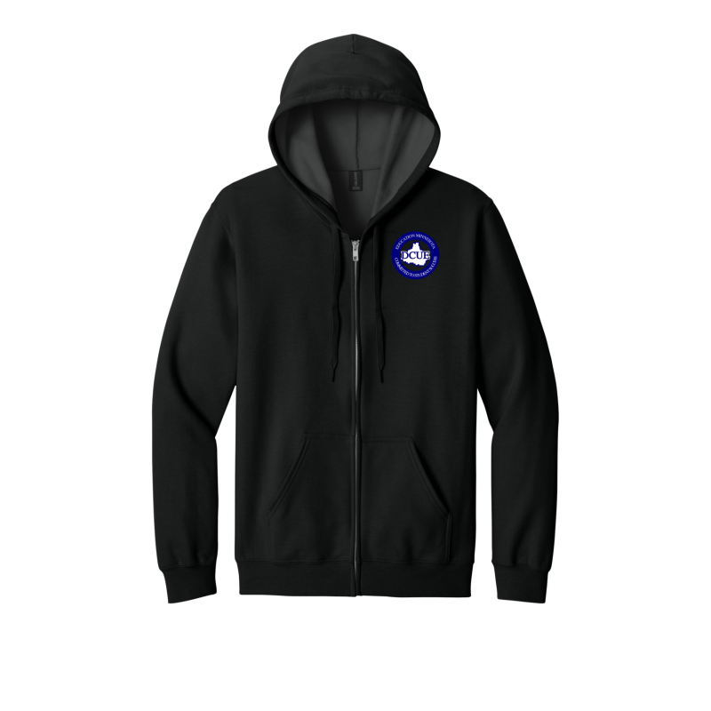 DCUE Softstyle® Midweight Fleece Full-Zip Hooded Sweatshirt