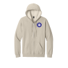 DCUE Softstyle® Midweight Fleece Full-Zip Hooded Sweatshirt