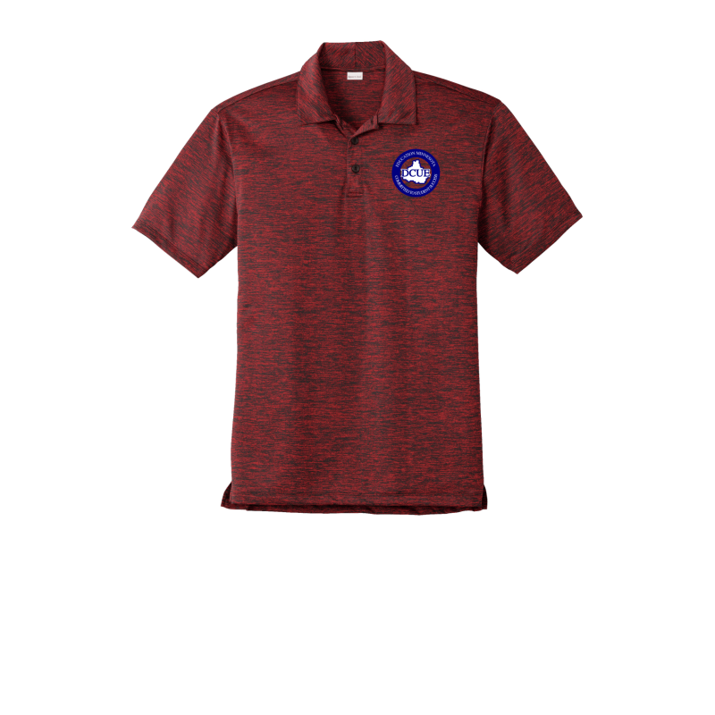 DCUE Sport-Tek® PosiCharge® Electric Heather Polo