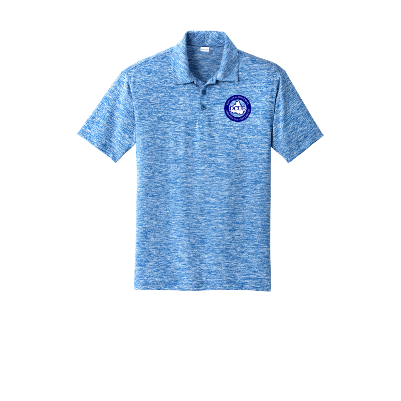 DCUE Sport-Tek® PosiCharge® Electric Heather Polo