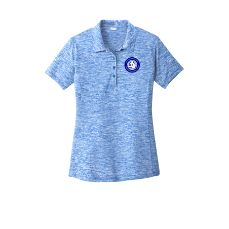 DCUE Sport-Tek® PosiCharge® Electric Heather Polo