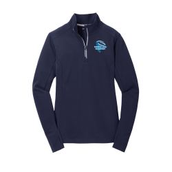 Thomas Lake Sport-Wick textured 1/4 zip Adult