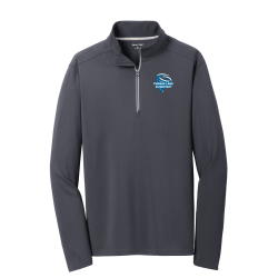 Thomas Lake Sport-Wick textured 1/4 zip Adult