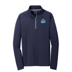 Thomas Lake Sport-Wick textured 1/4 zip Adult