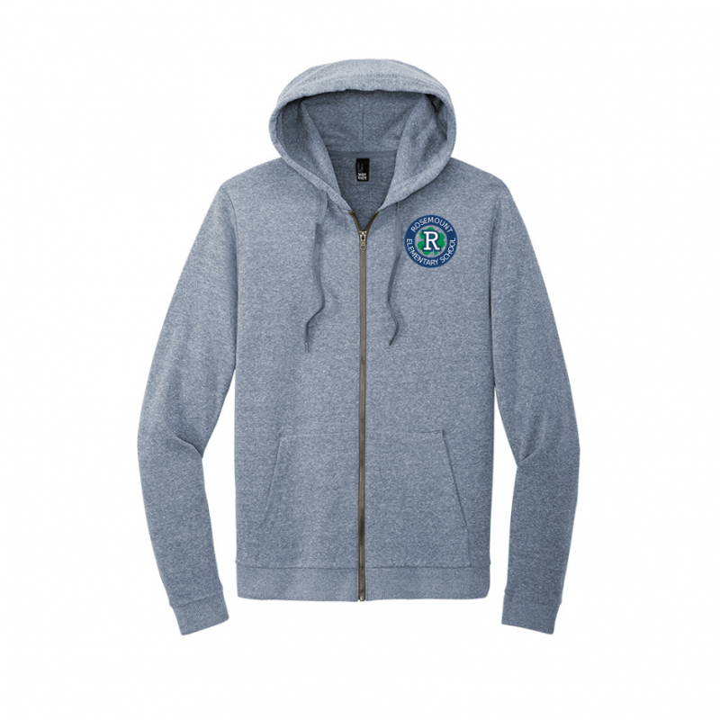 RES Full Zip Fleece Adult Hoodie