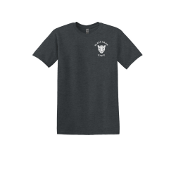 Black Hawk adult t-shirt solid color logo